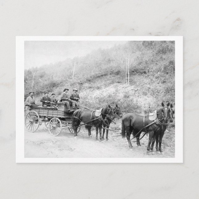 Carte Postale Wells Fargo Express Company (Devant)