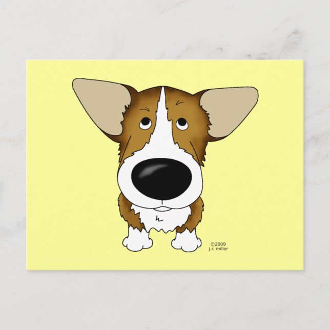 Carte postale Welsh Corgi (Devant)