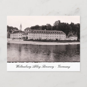 Carte Postale Weltenburg Abbey Brasserie, monastère du Danube Al