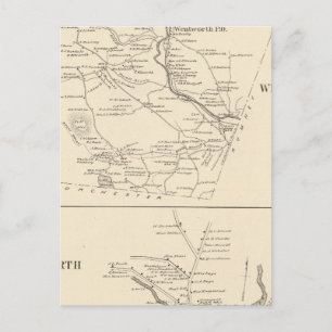 Carte Postale Wentworth, Grafton Co