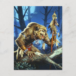 Carte Postale Werewolf Shaman