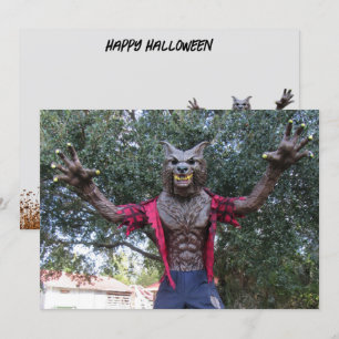 Carte postale Werewolf / Wolf Man