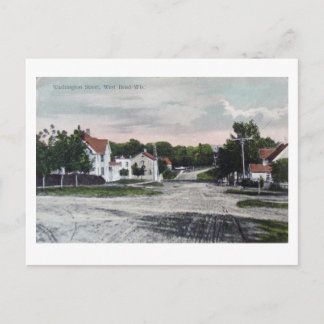 Carte Postale West Bend WI. Vers 1908