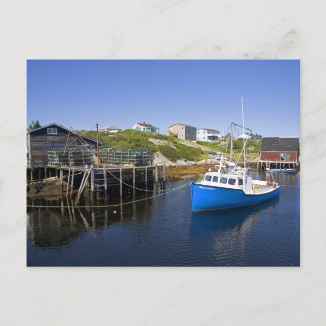 Carte Postale West Dover, Nouvelle-Écosse, Canada. (Devant)