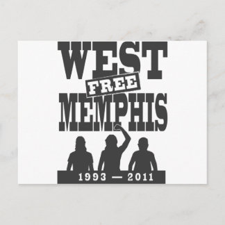 Carte Postale West Memphis Three