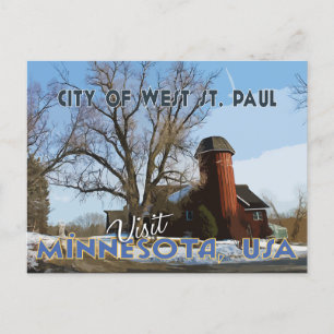 Carte Postale West St. Paul