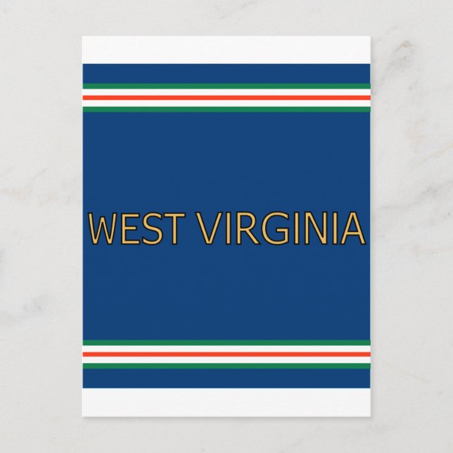 Carte postale West Virginia (Devant)