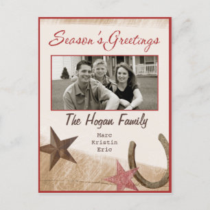 Carte postale Western Holiday