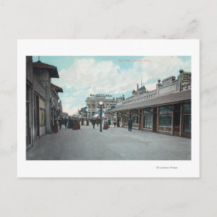 Carte Postale Western View from the PikeLong Beach, CA