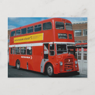 Carte Postale Western Welsh Leyland pont dans le foie de bus nat