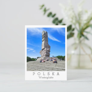 Carte Postale Westerplatte, Polska / Pologne