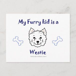 Carte Postale Westie