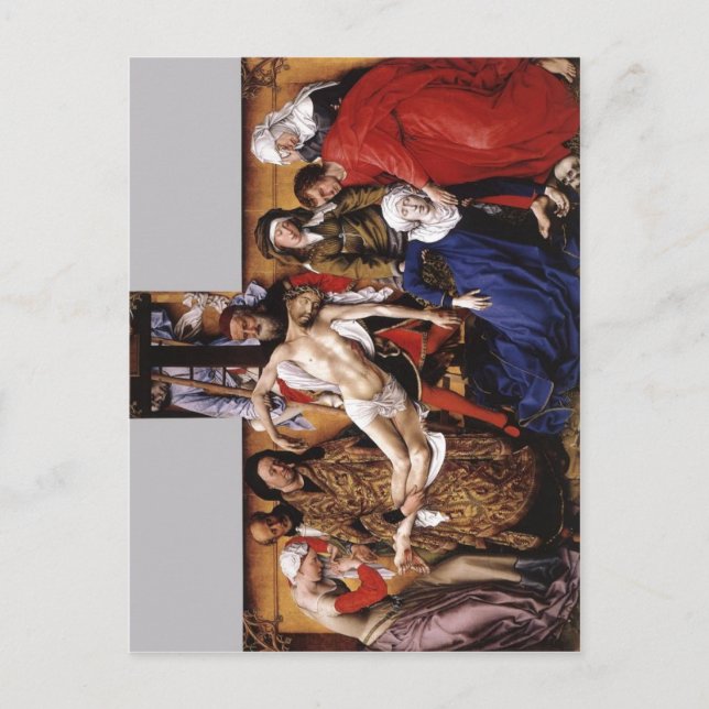 Carte Postale Weyden, Rogier van der Deposition Italiano : Depos (Devant)