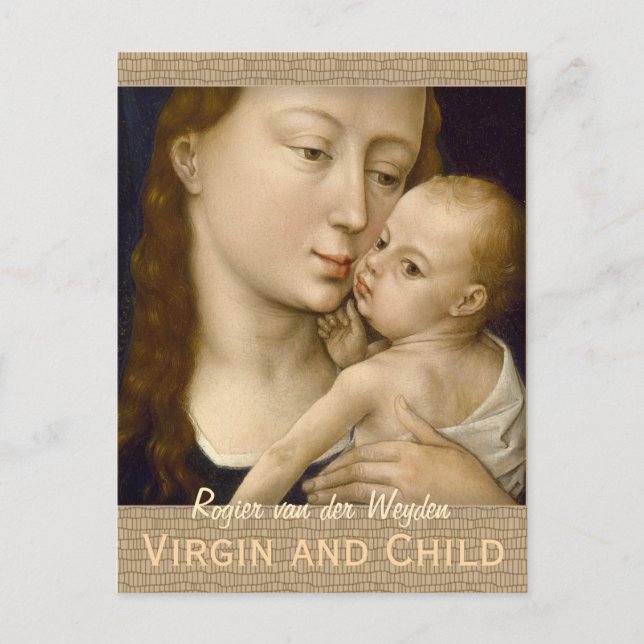 Carte postale Weyden Virgin et Child CC0668 (Devant)