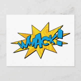 Carte postale Whack Comic Book