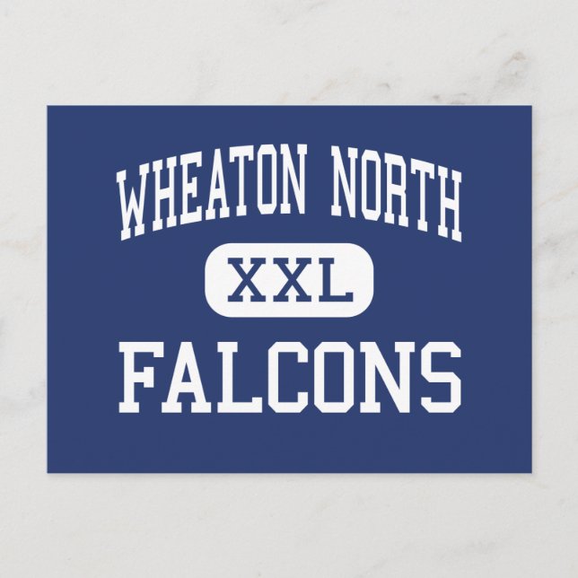 Carte Postale Wheaton North - Falcons - High - Wheaton Illinois (Devant)