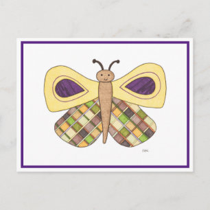 Carte postale Whimsical Butterfly