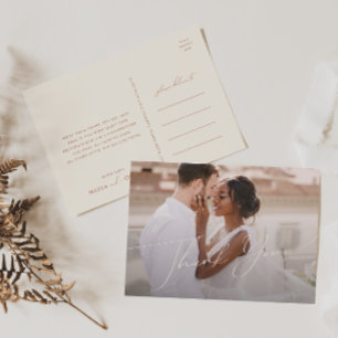 Carte Postale Whimsical Desert Beige Horizontal Photo Merci