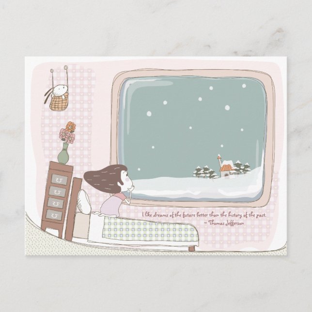 Carte postale Whimsical Dreamscape 12 (Devant)