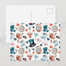 Whimsical Wonderland Tea Party Pattern