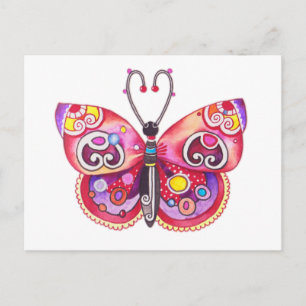 Carte postale Whimsy Butterfly