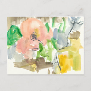 Carte Postale Whimsy dans le jardin II