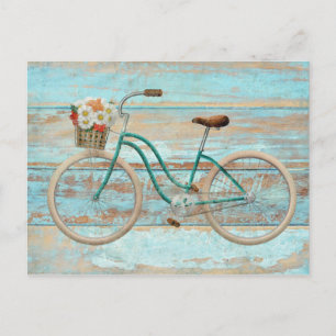 Carte postale Whimsy Vintage Beach Cruiser
