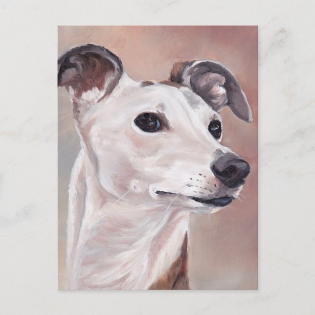 Carte postale Whippet Dog Art (Devant)