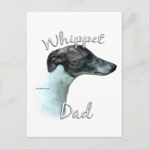 Carte Postale Whippet Papa 2