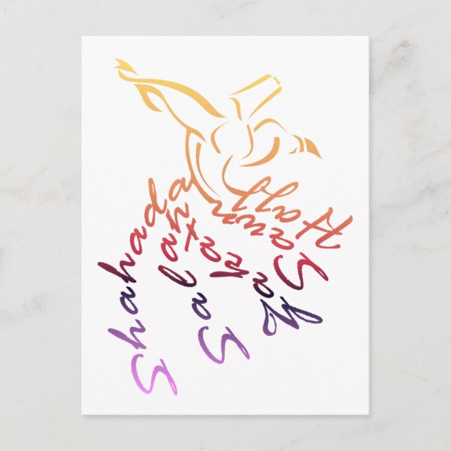 Carte Postale Whirling Dervish (Devant)