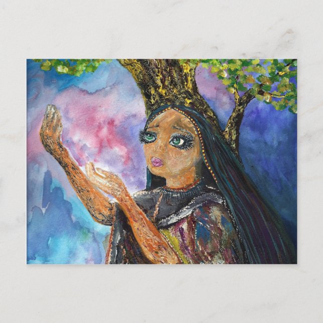 Carte Postale Whisperer à vent (Devant)