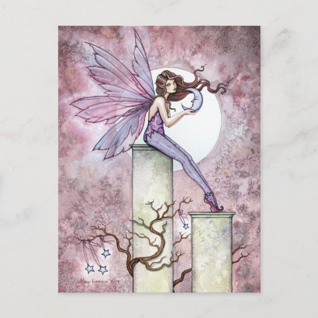 Carte postale Whispering Moon Fairy (Devant)