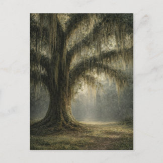 Carte Postale Whispering Oak | Nature Postcard | Moody Woodland 
