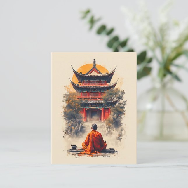 Carte Postale Whispers de la Pagode (Debout devant)