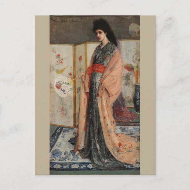 Carte Postale Whistler, la princesse du pays de la porcelaine (Devant)