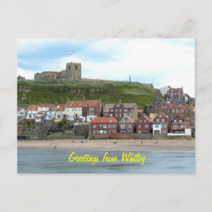 Carte Postale Whitby dans le North Yorkshire, Angleterre.