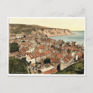 Carte Postale Whitby, Robin Hood's Bay, Yorkshire, Angleterre ra