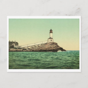 Carte Postale White Island Light, Isles of Shoals, NH Vintage