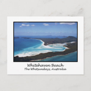Carte Postale Whitehaven Beach, Les Whitsundays, Australie
