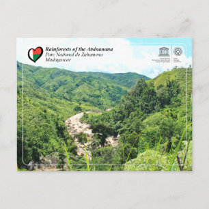Carte Postale WHS UNESCO - Atsinanana - Parc national de Zahamen