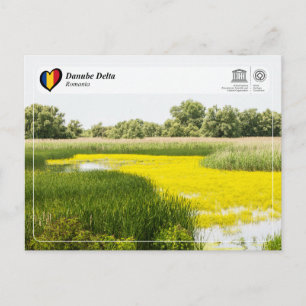 Carte Postale WHS UNESCO - Delta du Danube