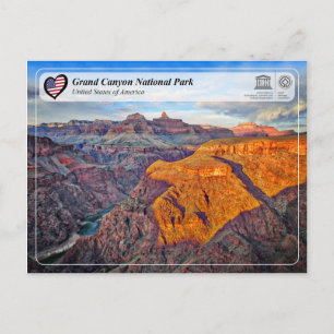 Carte Postale WHS UNESCO - Parc national du Grand Canyon