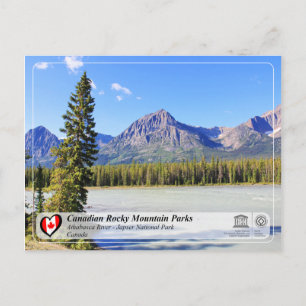 Carte Postale WHS UNESCO - Parc national du Jasper