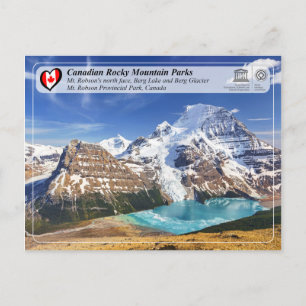 Carte Postale WHS UNESCO - Parc provincial Mount Robson