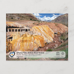 Carte Postale WHS UNESCO - Qhapaq Ñan, Réseau routier andin