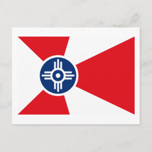 Carte postale Wichita Flag