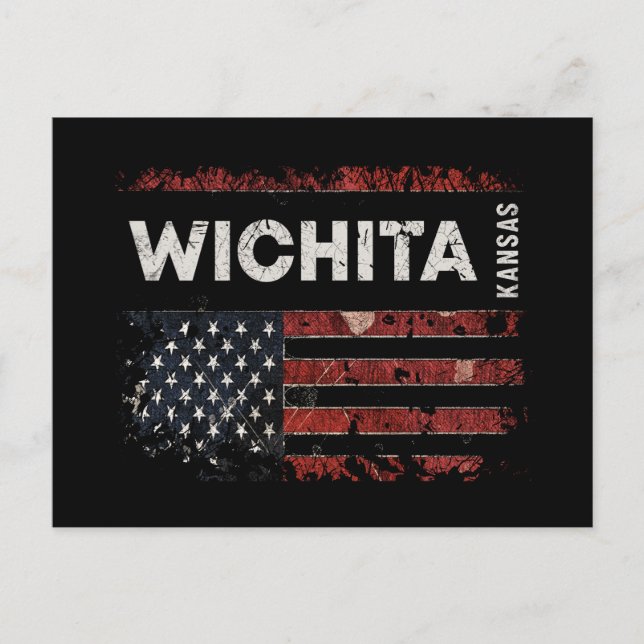 Carte Postale Wichita Kansas (Devant)