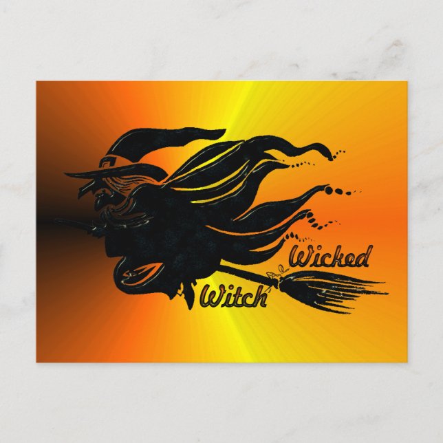 Carte postale Wicked Witch (Devant)