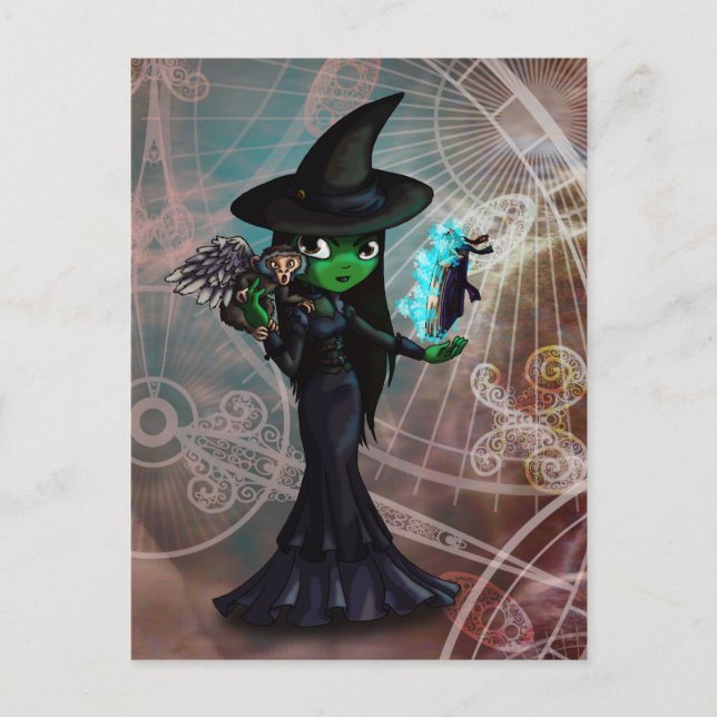 Carte Postale Wicked Witch (Devant)