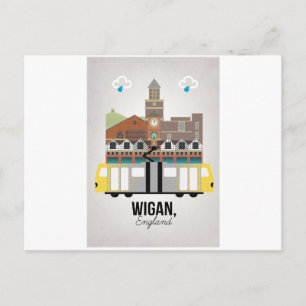 Carte Postale Wigan